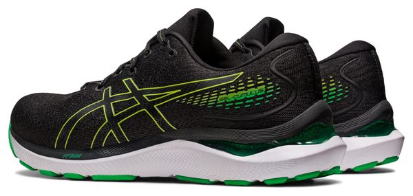 Chaussures de Running Asics Gel Cumulus 24 Noir Vert