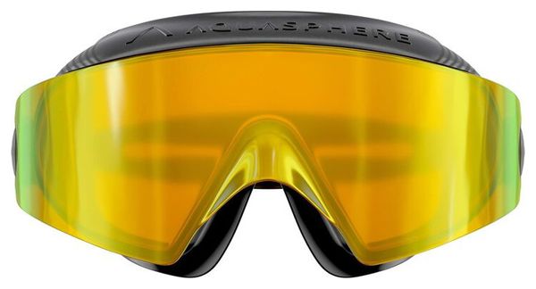 Aquasphere Defy Ultra Swim Goggles Black Yellow