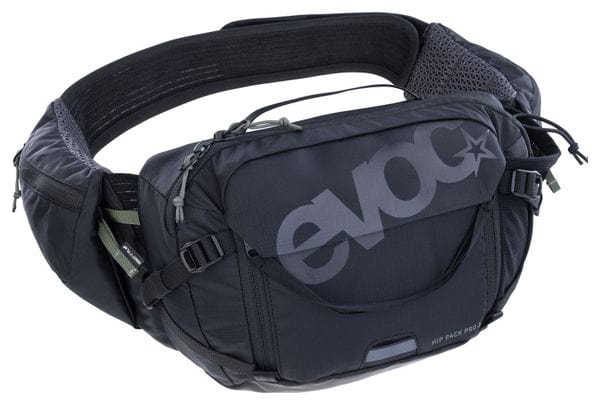 Ceinture Banane VTT Evoc Pro 3 Noir + Poche à Eau 1.5L