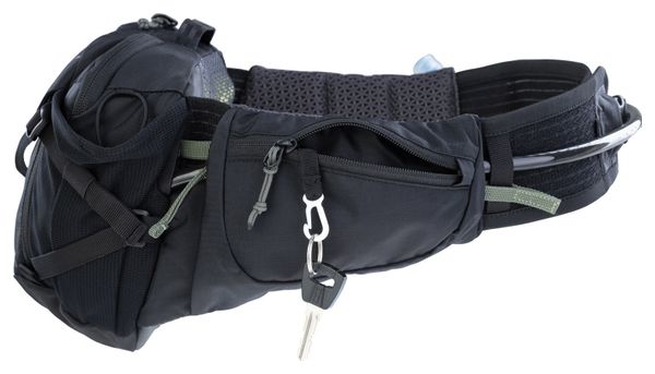 Ceinture Banane VTT Evoc Pro 3 Noir + Poche à Eau 1.5L