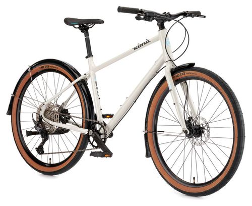 City Bike Fitness Kona Dew Deluxe Shimano Deore 11V 650mm White 2023