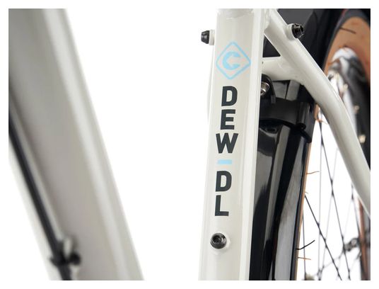 City Bike Fitness Kona Dew Deluxe Shimano Deore 11V 650mm White 2023