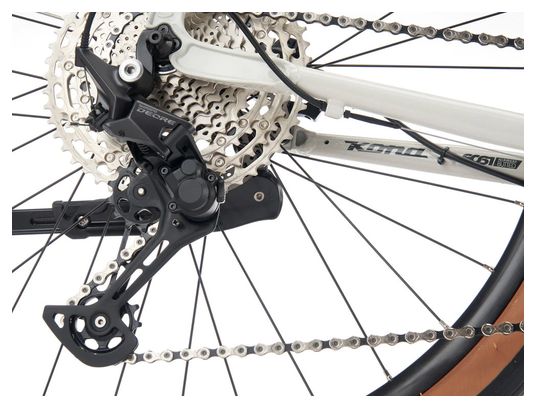 City Bike Fitness Kona Dew Deluxe Shimano Deore 11V 650mm White 2023
