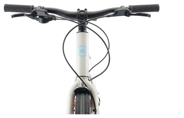 City Bike Fitness Kona Dew Deluxe Shimano Deore 11V 650mm White 2023