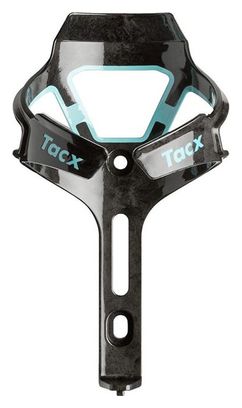 Tacx Ciro Bottle Cage Black Celeste Blue Shiny