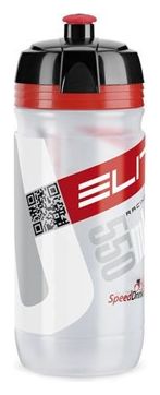 Elite Bottle Corsa Clear Red 550ml 