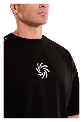 Camiseta de manga corta Z3rod Oversize Vortex Black para hombre