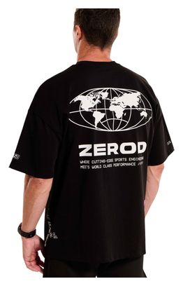 Camiseta de manga corta Z3rod Oversize Vortex Black para hombre