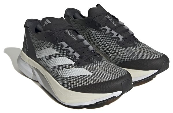 Chaussures de Running adidas Performance adizero Boston 12 Noir Blanc