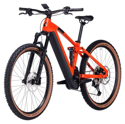 Cube Stereo Hybrid 120 Race 750 Electric Full Suspension MTB Shimano Deore XT 12S 750 Wh 29'' Spark Orange 2024