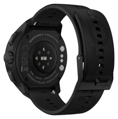 Suunto Run 2 GPS-Uhr | 64 GB | Schwarz