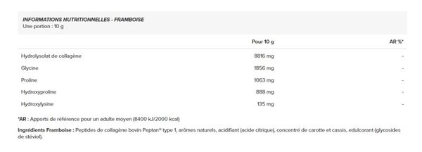 Collagène Peptides Peptan® (500g) - Nutrielement - Collagène