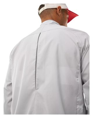 Compressport Aura Men's Gray Windbreaker Jacket