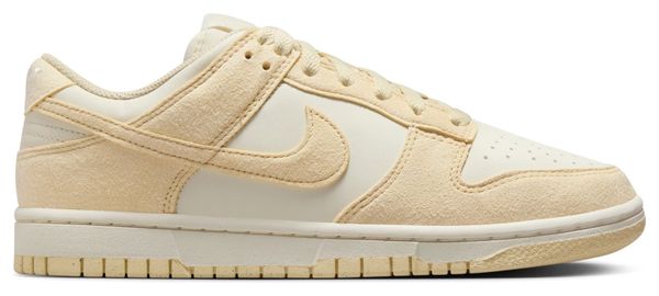 Chaussures Sportswear Nike Dunk Low Beige/Blanc Femme