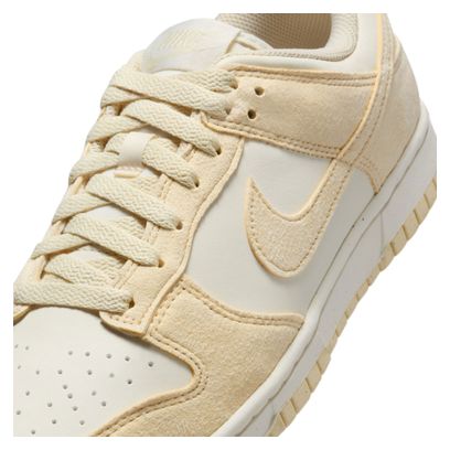 Chaussures Sportswear Nike Dunk Low Beige/Blanc Femme