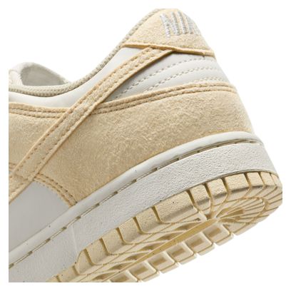 Chaussures Sportswear Nike Dunk Low Beige/Blanc Femme