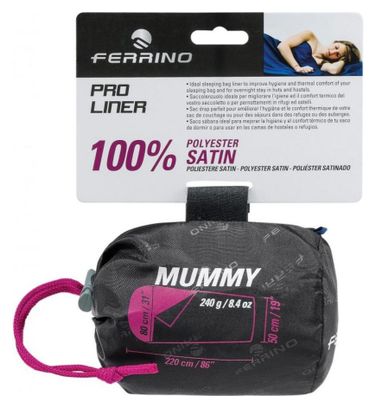 Ferrino Pro Liner Mummy Bag Blue