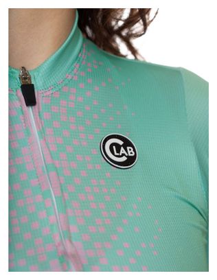 Maillot de Cyclisme Femme UNICA Vert/Rose