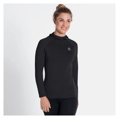 Women's Odlo Zeroweight Ceramiwarm Hoodie Black