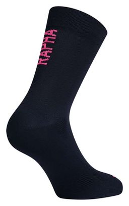 Rapha Pro Team II Calzini regolari nero/rosa