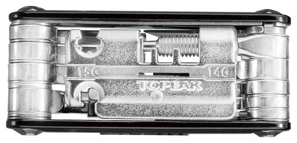Topeak Mini P20 Multi-Tool Zwart (20 functies)