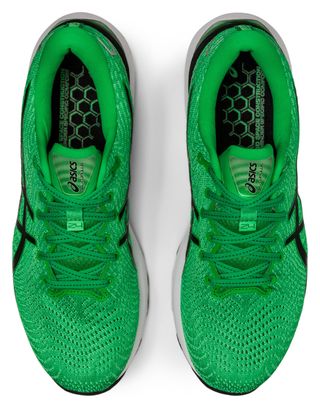 Chaussures de Running Asics Gel Cumulus 24 Vert Noir