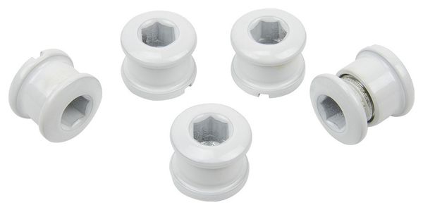 Pack de 5 vis INSIGHT pour couronne 8.5x4mm alu white