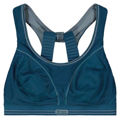 Brassière Champion x Shock Absorber Ultimate Run Bleu