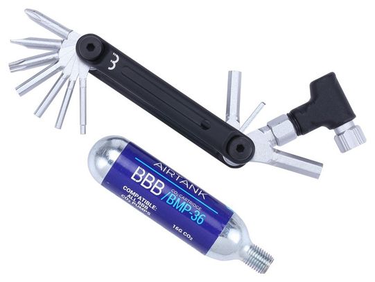 Multi-Outils BBB RoyalFold Gonfleur CO2 (14 Fonctions)