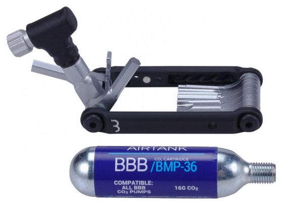 Multi-Outils BBB RoyalFold Gonfleur CO2 (14 Fonctions)