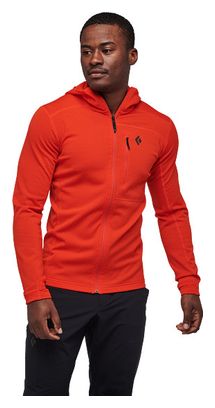 Black Diamond Coefficient Orange Fleece Jacket