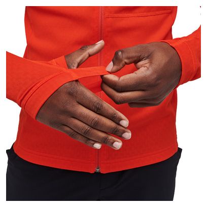 Black Diamond Coefficient Orange Fleece Jacket