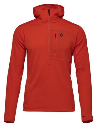Black Diamond Coefficient Orange Fleece Jacket