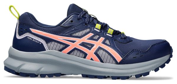 Damen Trailrunningschuhe Asics Trail Scout 3 Blau Pink