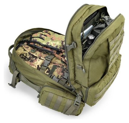 Sac à dos Defcon 5 Sac à dos modulaire 60 litres-Vert