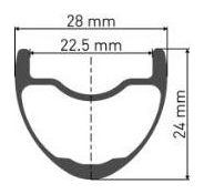 Rueda trasera DT Swiss CRC 1400 Spline 24 Disc | 12x100mm | Cuerpo Shimano / Sram