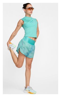 Short déperlant Nike Trail Repel 3in Vert Femme