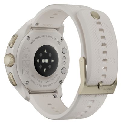 Suunto Run 2 GPS-Uhr | 64 GB | Weiß/Gold