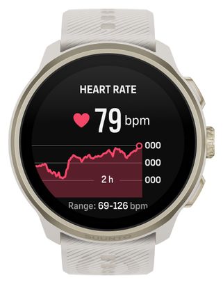 Suunto Run 2 GPS-Uhr | 64 GB | Weiß/Gold