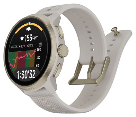 Suunto Run 2 GPS-Uhr | 64 GB | Weiß/Gold