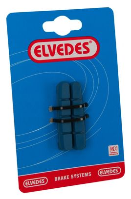 Elvedes Pair of Road Brake Pads 55mm / Shimano Compatibility / for Carbon Rims