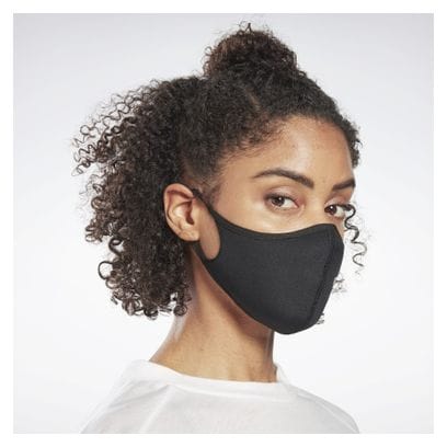 Masques de Protection Reebok Face Cover (Pack de 3) Noir