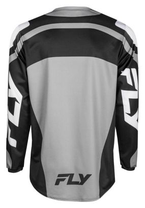 Maglia a maniche lunghe Fly Racing F-16 grigio/nero/bianco