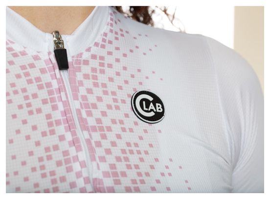 Maillot de Cyclisme Femme UNICA Blanc/Rose