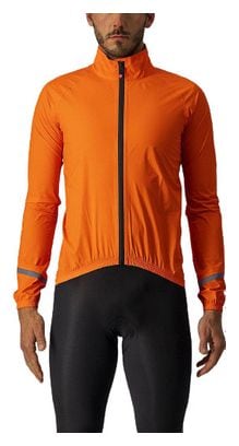 Chaqueta impermeable Castelli Emergency 2 Rain Naranja