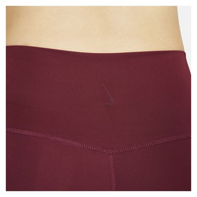 Nike Dri-Fit Yoga 7/8 mallas rojo mujer
