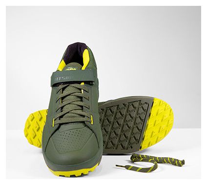 Chaussures VTT Pédales Plates Endura MT500 Burner Vert