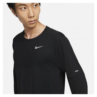 Nike Dri-Fit Element Long Sleeve Jersey Black