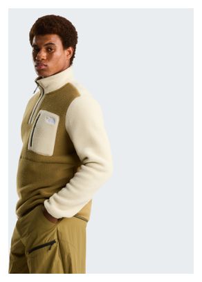 Pile The North Face Yumiori 1/4 Zip Beige Uomo
