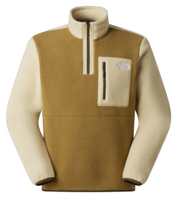 Pile The North Face Yumiori 1/4 Zip Beige Uomo
